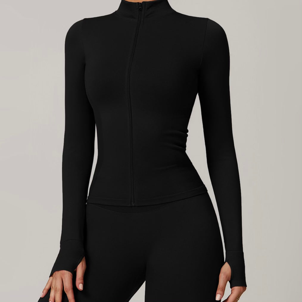 Ensemble Sculpt Veste Longue - Noir Kivara Wear