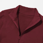 Ensemble Sculpt Veste Longue - Burgundy Kivara Wear