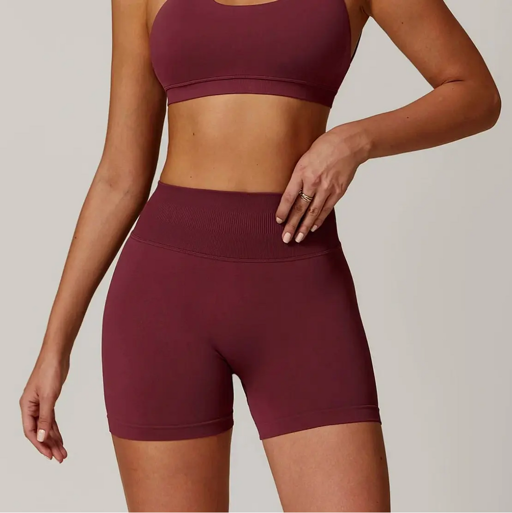 Short KIVARA Sculpt taille haute – push-up fessier & seconde peau Kivara Wear