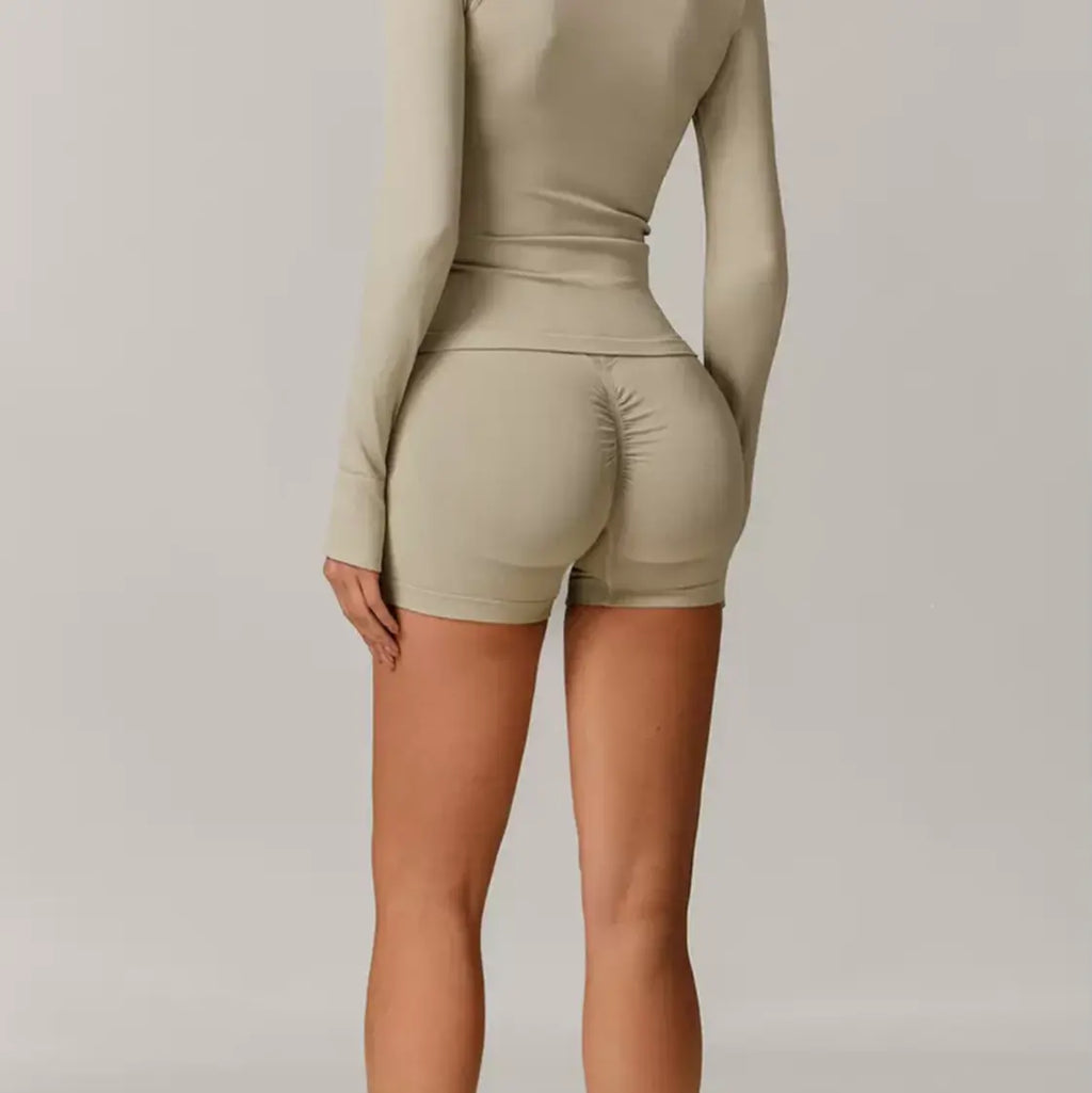 Short KIVARA Sculpt taille haute – push-up fessier & seconde peau Kivara Wear