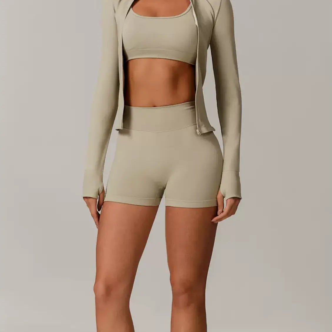 Short KIVARA Sculpt taille haute – push-up fessier & seconde peau Kivara Wear