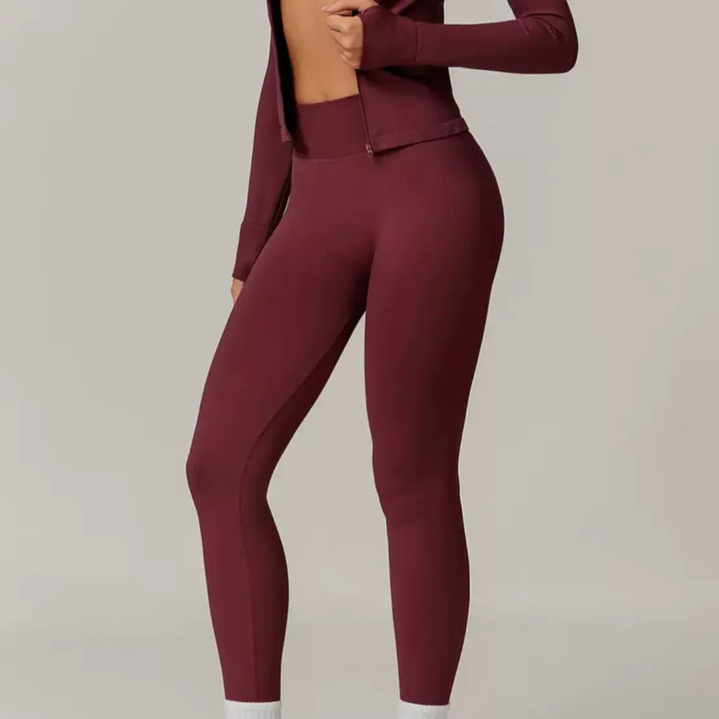 Legging KIVARA Sculpt taille haute — gainant & seconde peau Kivara Wear