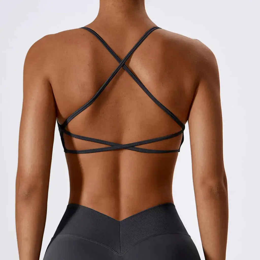 Brassière Kivara Sculpt fines bretelles croisées Kivara Wear