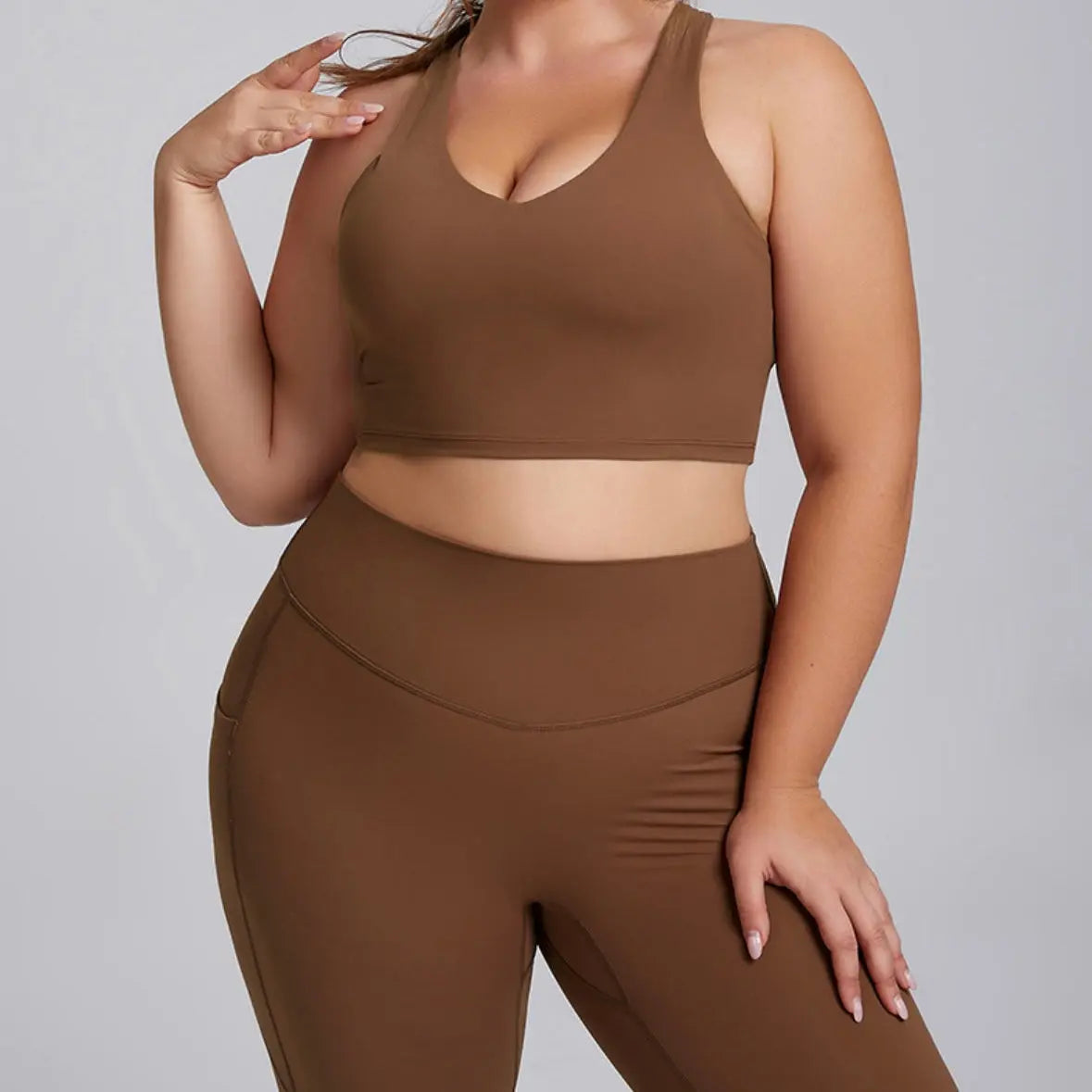 Legging KIVARA grande taille à poches latérales Kivara Wear
