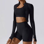Veste Kivara Air crop top à manches longues Ma boutique