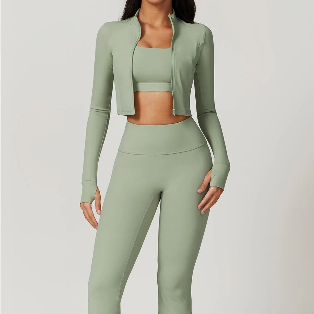 Veste Kivara Air crop top à manches longues Ma boutique