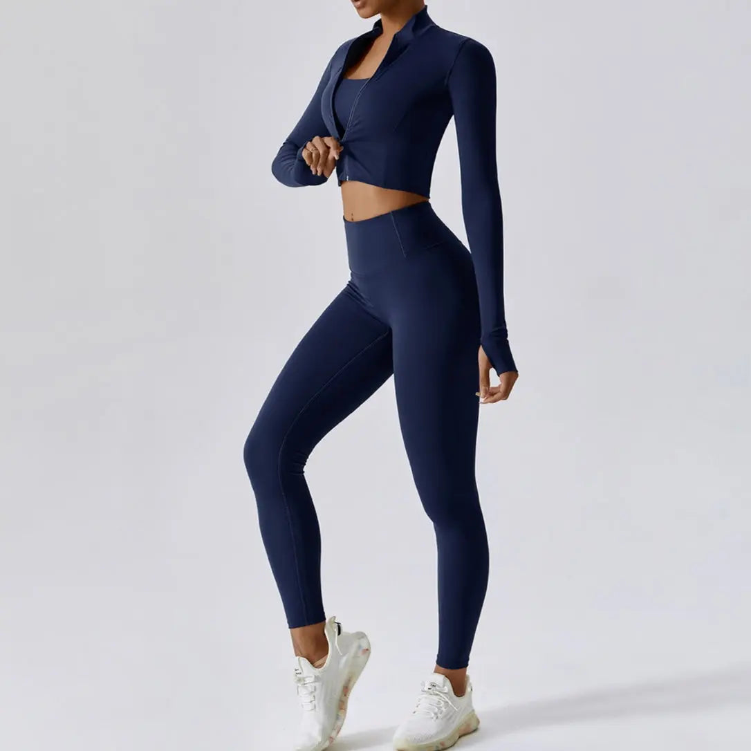 Veste Kivara Air crop top à manches longues Ma boutique