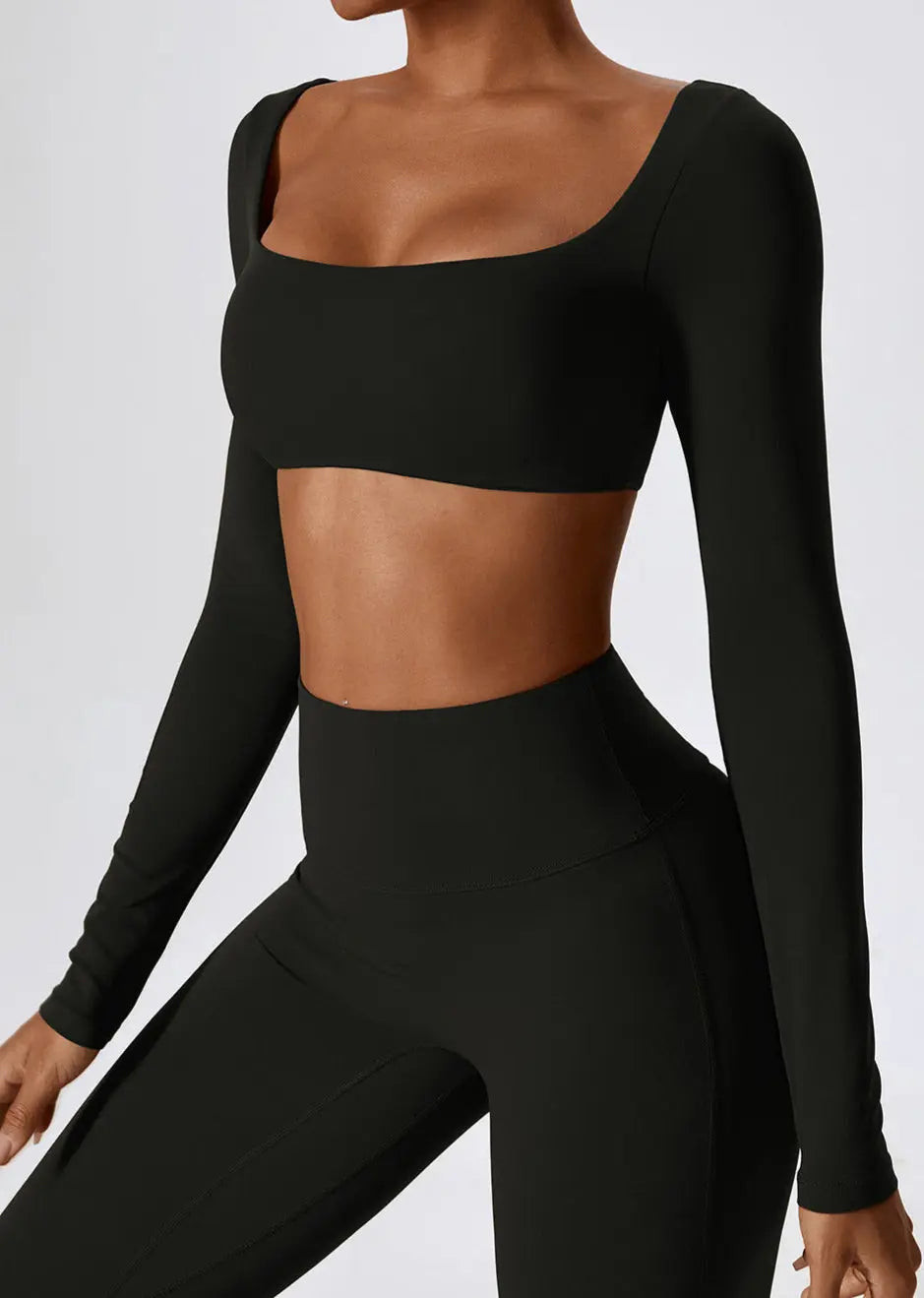 Haut Kivara Comfort crop top à manches longues Ma boutique