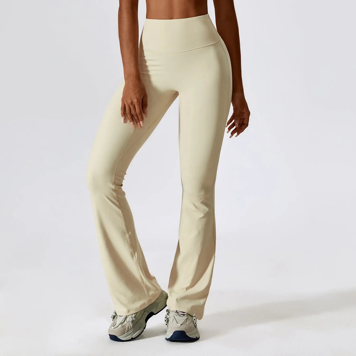 Legging évasé KIVARA Comfort taille haute — seconde peau & ligne allongée Ma boutique