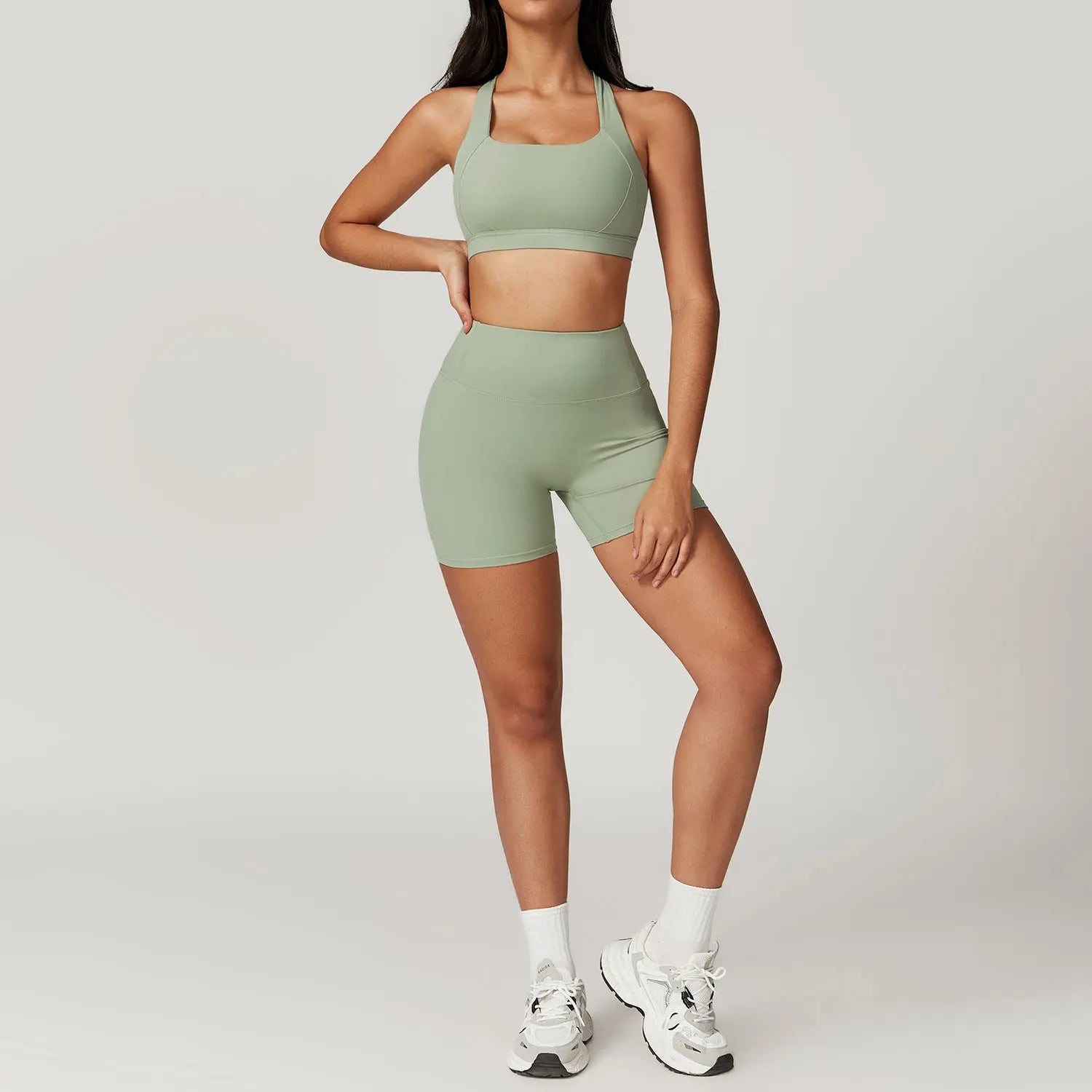 Short KIVARA Air taille haute — léger, gainant, seconde peau Kivara Wear