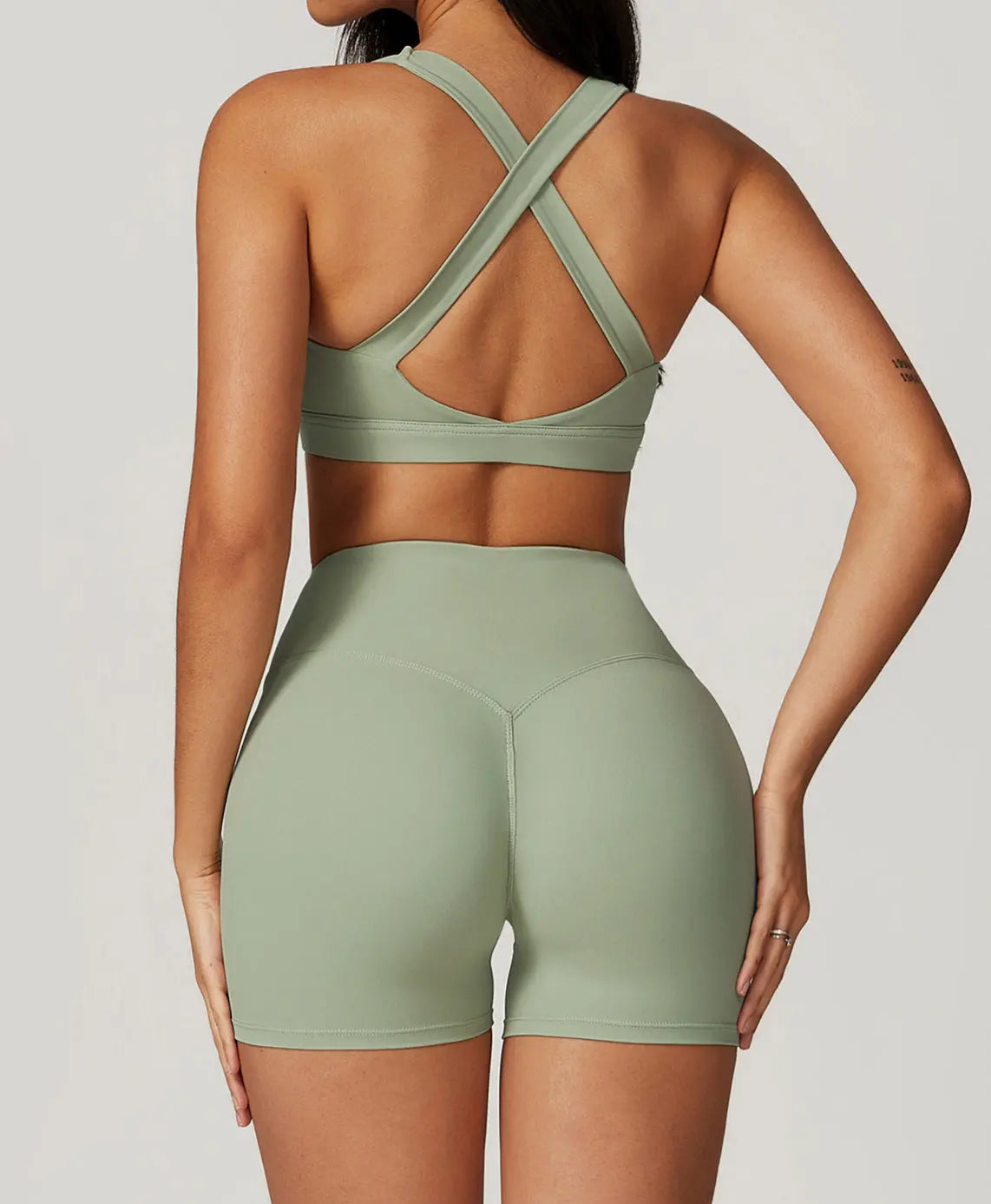 Short KIVARA Air taille haute — léger, gainant, seconde peau Kivara Wear