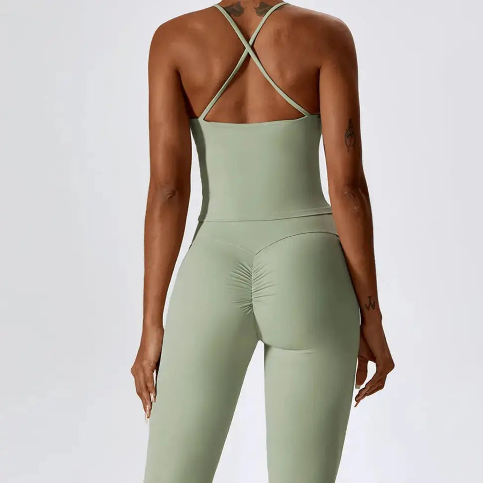 Brassière Comfort à Fines Bretelles–pistache Kivara Wear