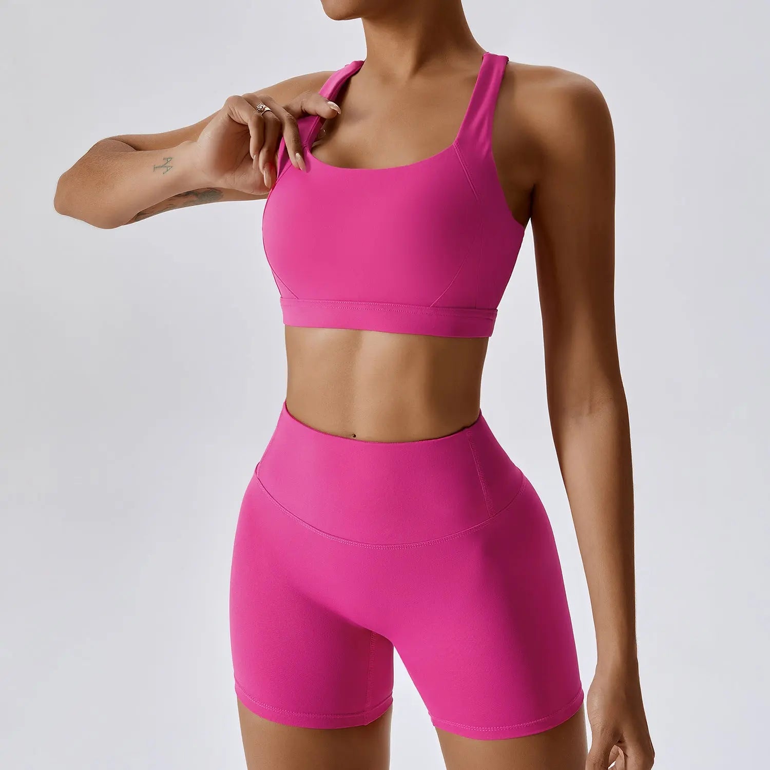 Short KIVARA Air taille haute — léger, gainant, seconde peau Kivara Wear