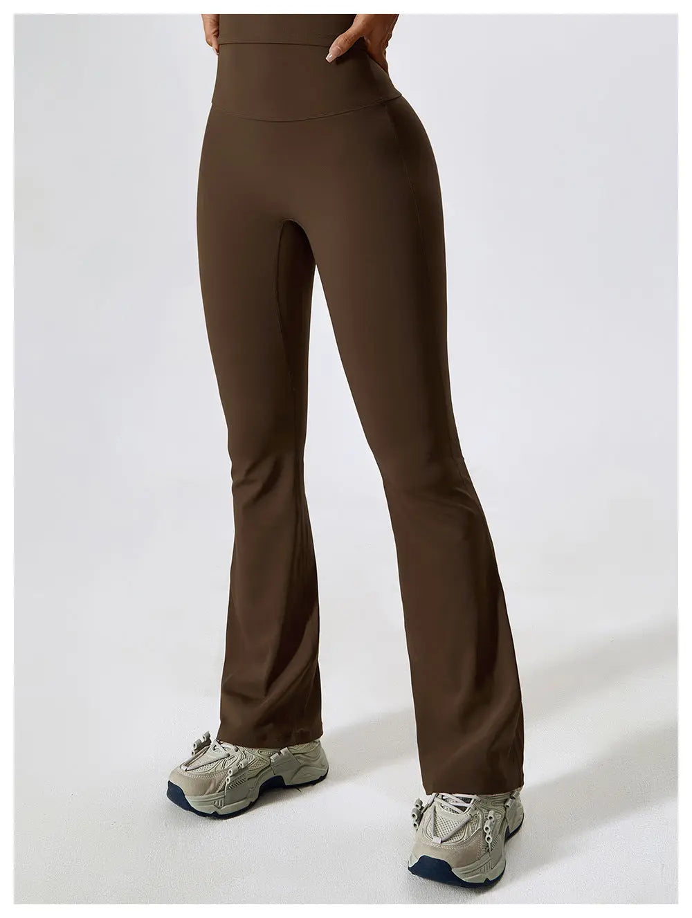 Legging évasé KIVARA Comfort taille haute — seconde peau & ligne allongée Ma boutique