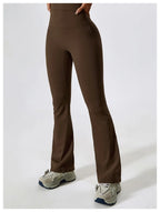 Legging évasé KIVARA Comfort taille haute — seconde peau & ligne allongée Ma boutique