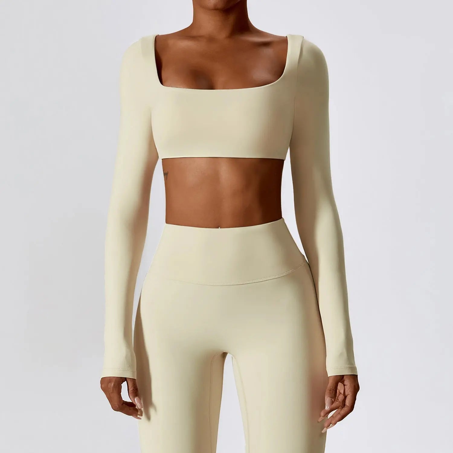 Haut Kivara Comfort crop top à manches longues Ma boutique