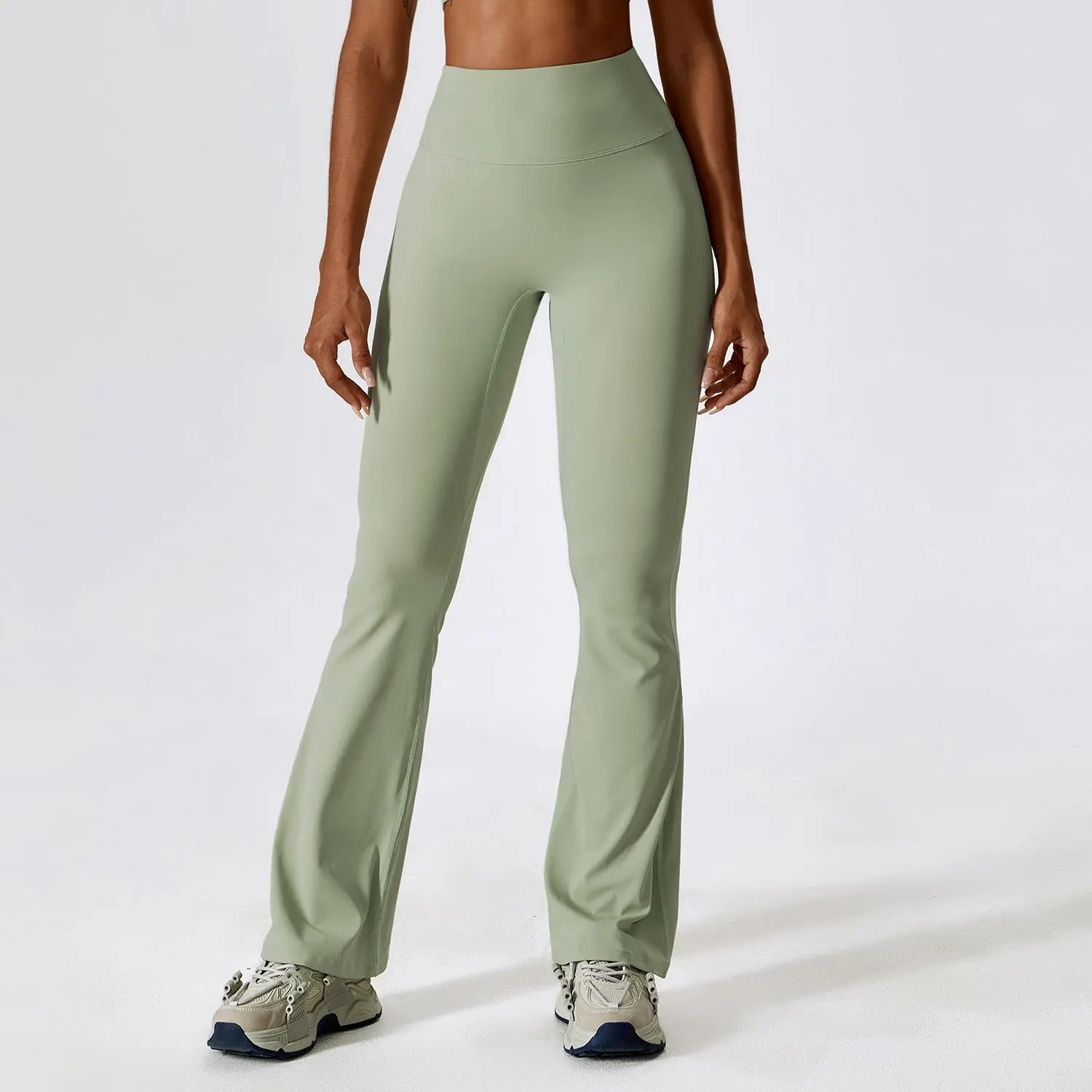 Legging évasé KIVARA Comfort taille haute — seconde peau & ligne allongée Ma boutique