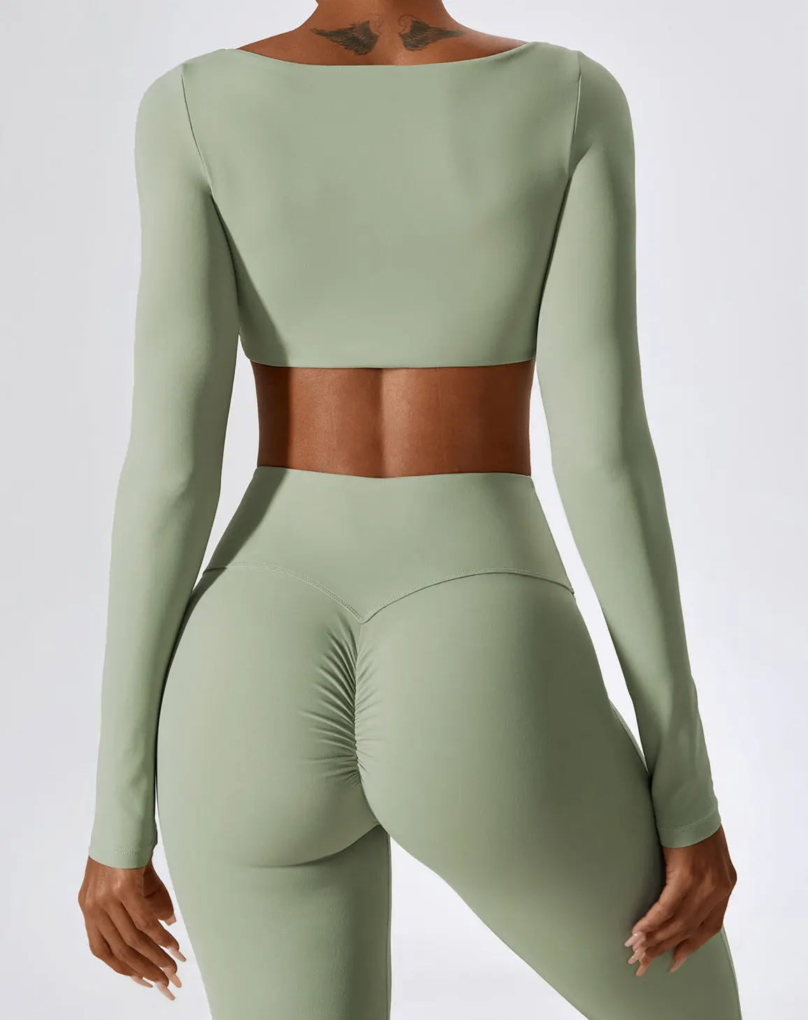 Haut Kivara Comfort crop top à manches longues Ma boutique