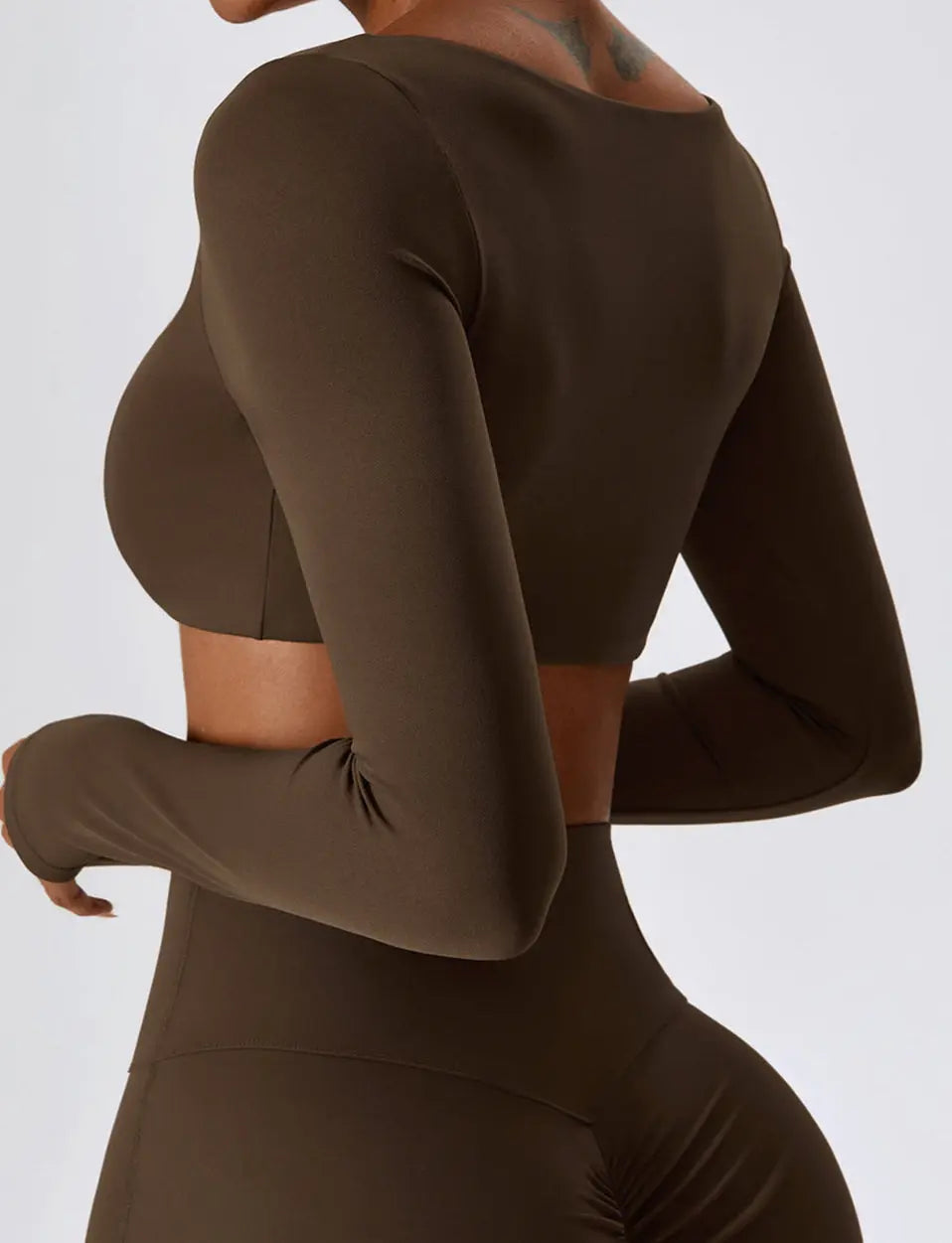 Haut Kivara Comfort crop top à manches longues Ma boutique