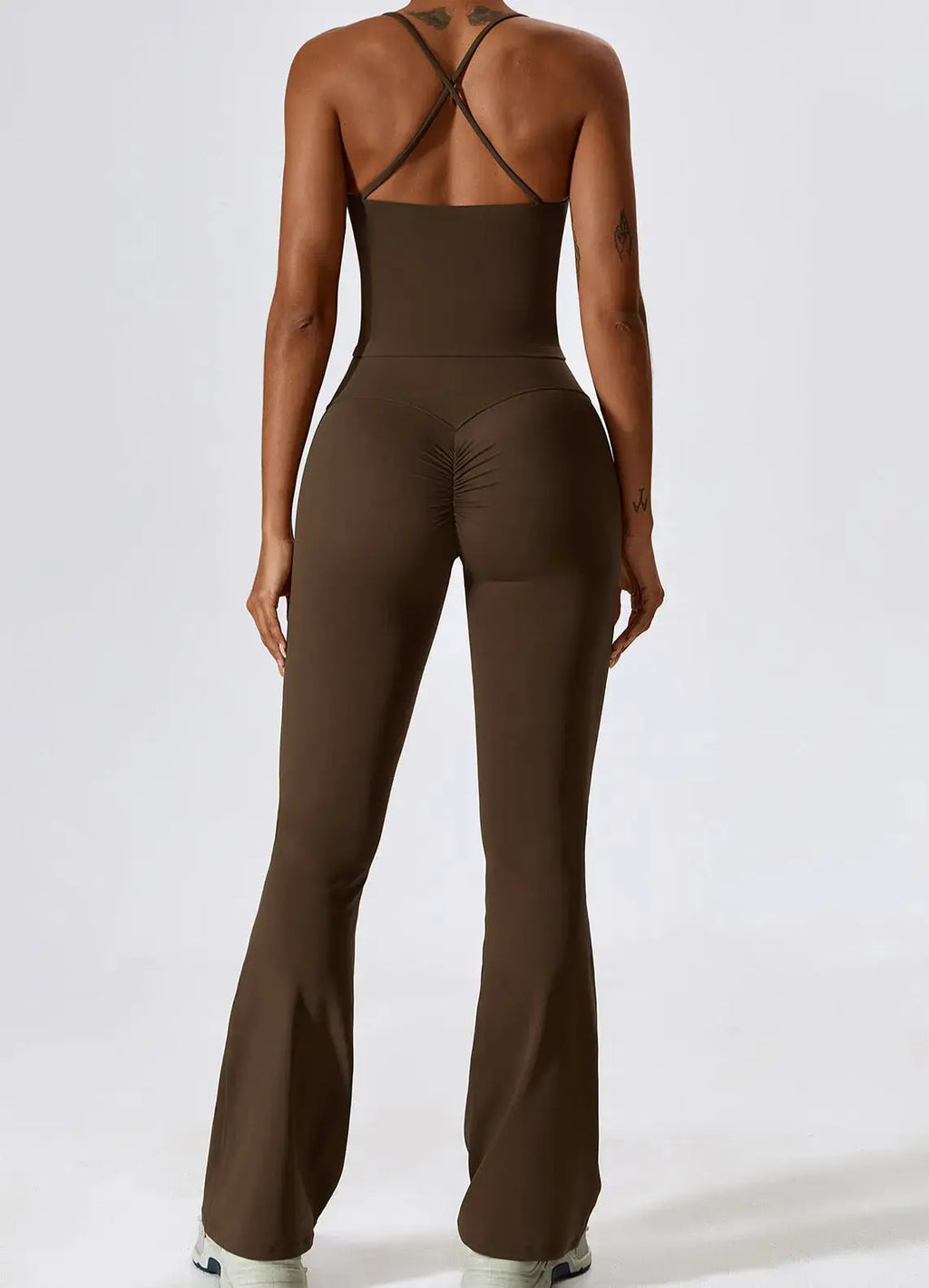 Brassière Comfort à Fines Bretelles–Marron Chocolat Kivara Wear