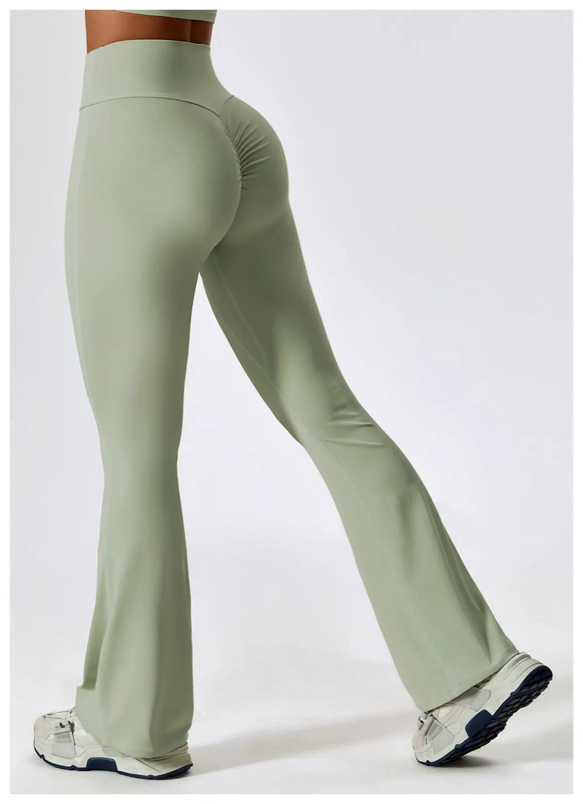 Legging évasé KIVARA Comfort taille haute — seconde peau & ligne allongée Ma boutique