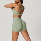 Short KIVARA Air taille haute — léger, gainant, seconde peau Kivara Wear