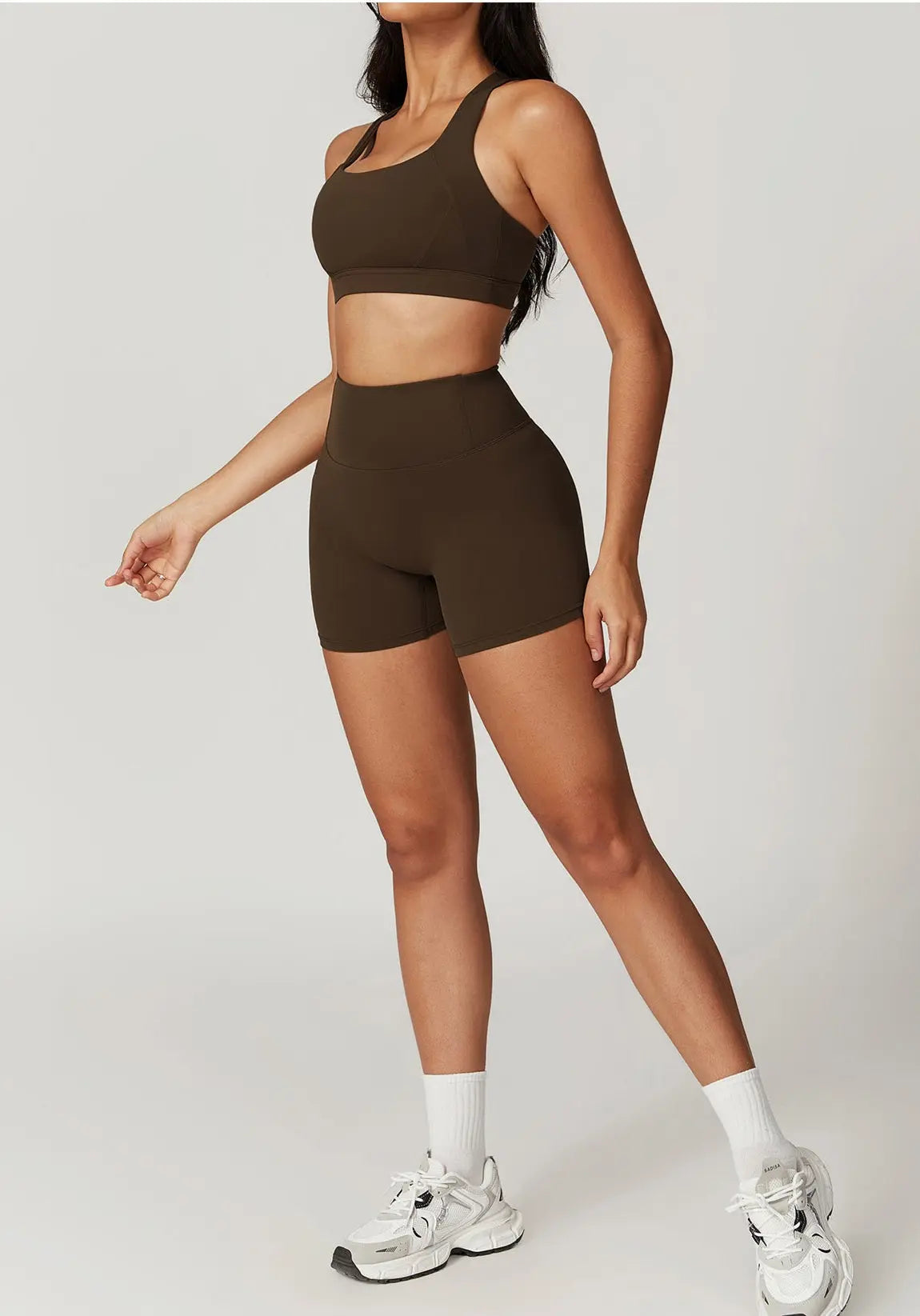 Short KIVARA Air taille haute — léger, gainant, seconde peau Kivara Wear