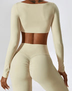 Haut Kivara Comfort crop top à manches longues Ma boutique