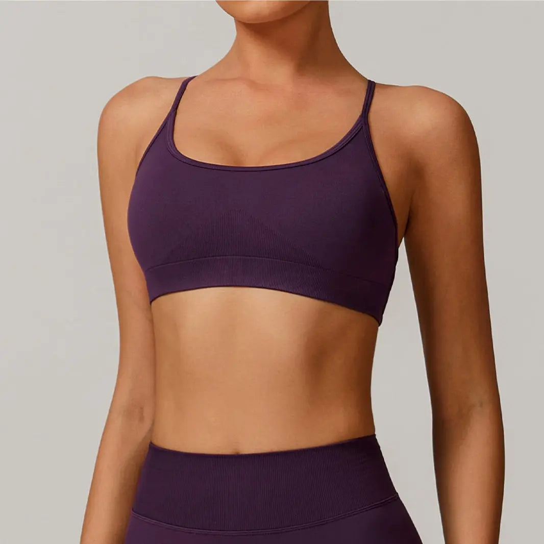 Brassière Sculpt-Cassis Kivara Wear