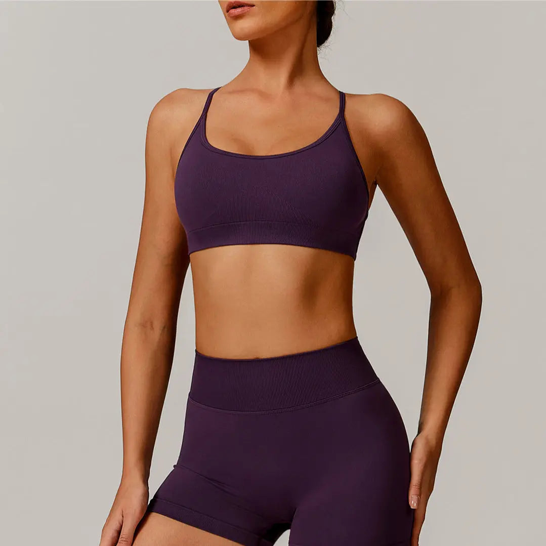 Brassière Sculpt-Cassis Kivara Wear